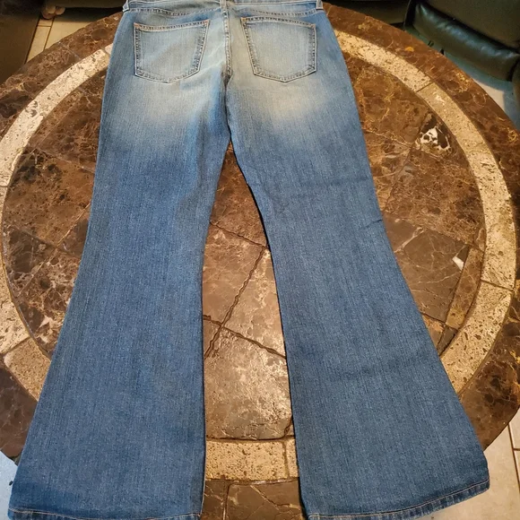 Current/Elliott Acid wash Bootcut Jeans 30 - Picture 3 of 6